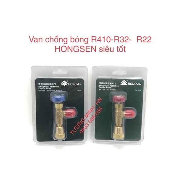 Van chống bỏng nạp gas điều hoà r22- R410 - R32 loại tốt