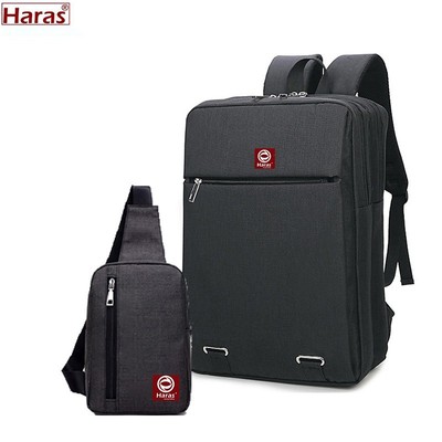 COMBO balo laptop & túi messenger HARAS HR179HR147