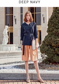 Áo sơ mi linen Max Studio xuất Hàn xịn