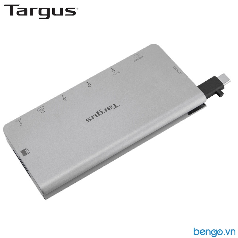 Cổng Chuyển TARGUS 8 In 1 USB-C Docking Station Với Cáp USB-C Có Thể Tháo Rời - DOCK414