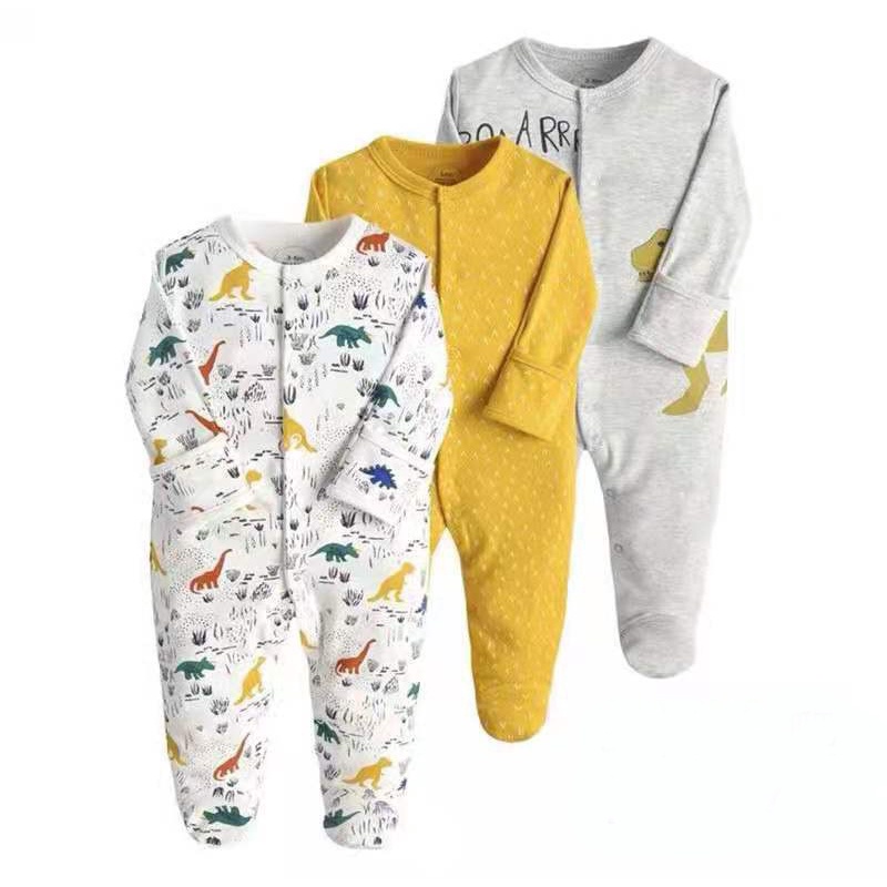 SET 3 BODY MAMAS&PAPAS CAO CẤP/ SLEEPSUIT CHO BÉ 0-6M CHẤT CỰC ĐẸP