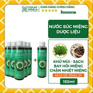 ♥️freeship♥️ nước súc miệng dược liệu rona trị hôi miệng chảy máu chân răng 150ml cỏ cây hoa lá