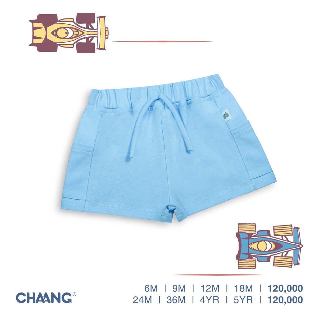 CHAANG- Áo cộc, quần cộc Chaang cho bé trai từ 3 tháng đến 5 tuổi SS2022D06