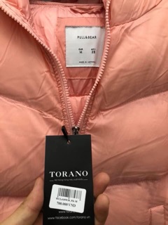 Thanh lý áo phao PULL & BEAR xuất dư