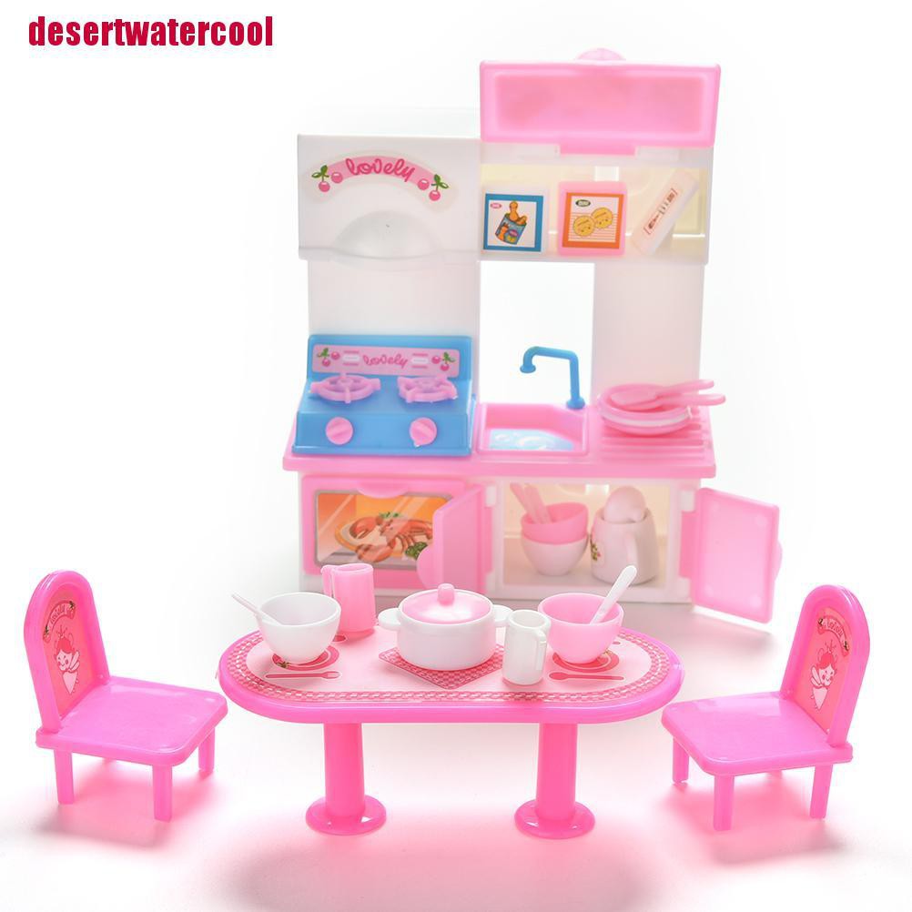 Bộ 20 Dĩa Ăn Sáng Tạo Cho Búp Bê Barbie