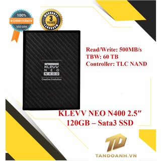 Ổ cứng SSD gắn trong Klevv NEO N400 2.5 SATA3 120GB/240GB/480GB
