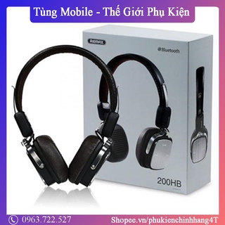 Tai nghe bluetooth chụp tai remax rb-200hb - cao cấp - chính hãng remax