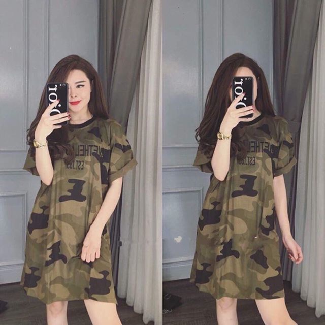 Váy rằn ri chất cotton mềm mịn mặc hè cực mát ạ. Freesize cho cả nhũng bạn hơi mập 1 chút mặc đều ok nha
