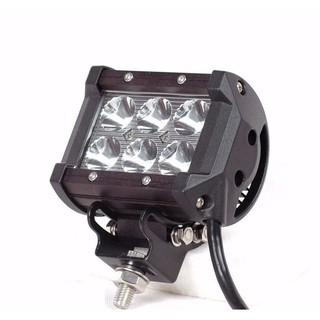 Đèn pha LED 2 tầng 6 bóng siêu sáng 18W