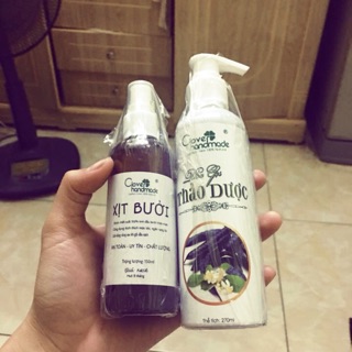 Combo dầu gội+ xịt bưởi