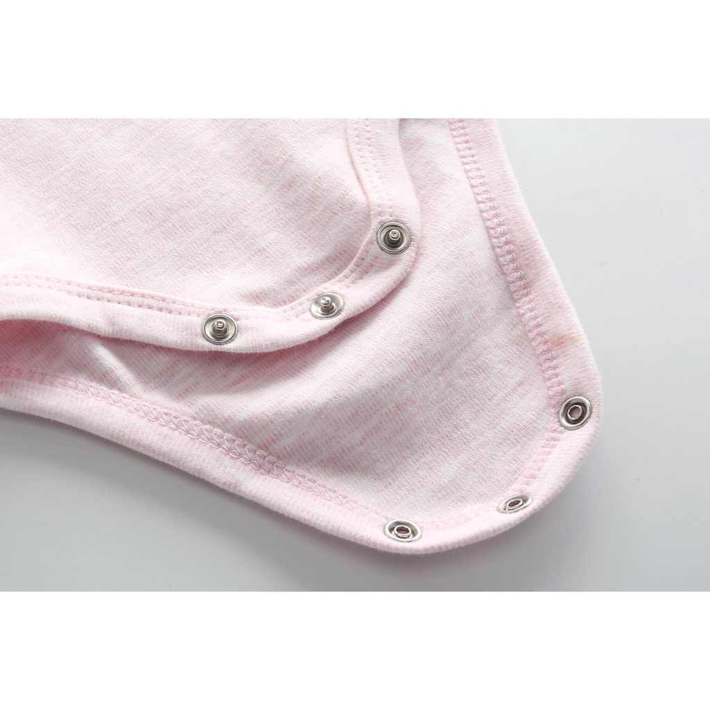 Bộ 3 áo liền thân ngắn tay chất cotton thời trang mùa hè đáng yêu cho bé từ 0-12 tháng tuổi