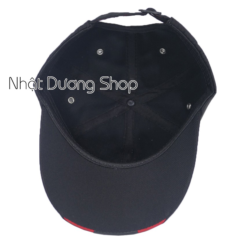 Nón kết dù LS sò lồng da, kết vá da - Chất liệu vải dù cao cấp được làm tinh xảo và sành điệu
