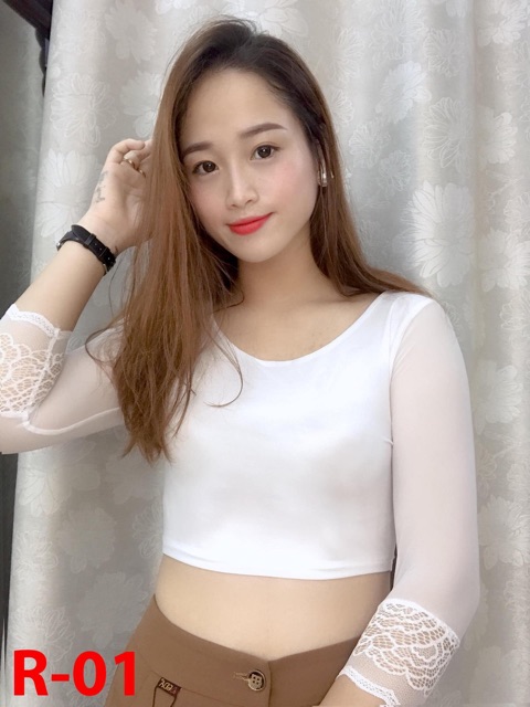 Áo tay lỡ mặc trong váy sát nách cam kết hàng loại 1