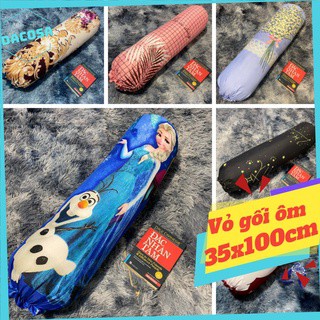 Vỏ gối ôm Cotton Poly Kichemo Nhiều Hoạ Tiết Ngộ Nghĩnh