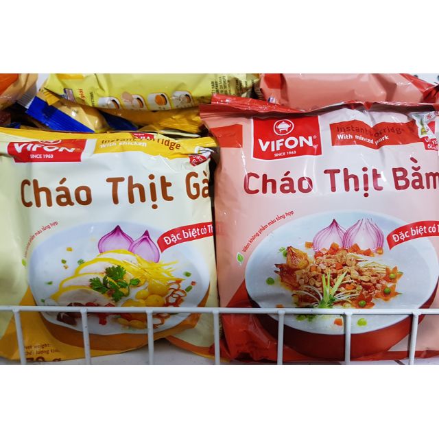 COMBO 5 GÓI CHÁO ĂN LIỀN VIFON 70G