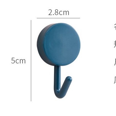 Combo 2 Móc Treo Đồ, Móc Dán Tường Đủ Màu Đa Năng Tiện Lợi
