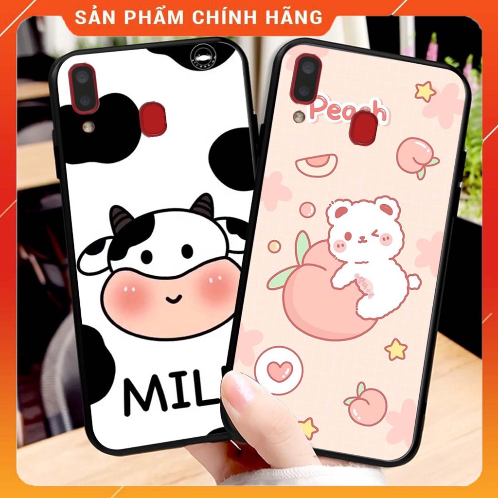 Ốp lưng Samsung A20 / A30 in hình Gấu xinh xắn, Bò sữa đáng yêu,  ĐẸP -  RẺ - XINH - ĐỘC ĐÁO