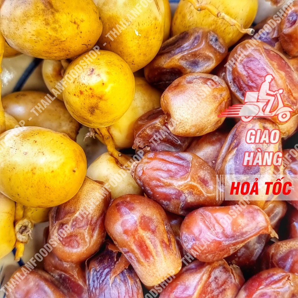 Chà Là Rời Cành Sấy Dẻo Lon 500gr