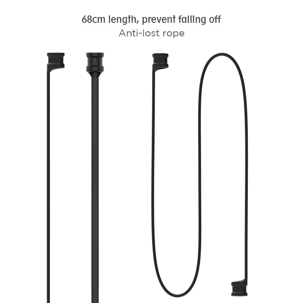 Hw Dây Đeo Silicon Chống Mất Cho Tai Nghe Bluetooth Xiaomi Air 2 / Airpods 1 / 2