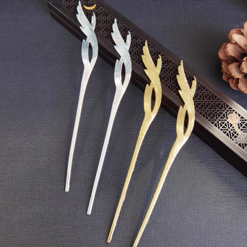 Trâm cài tóc hoàng đế phượng linh hương mật tựa khói sương có sẵn dùng làm phụ kiện quà tặng