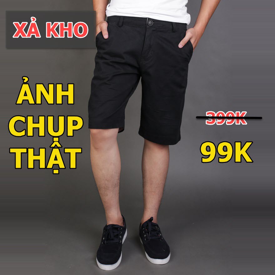 [XẢ KHO] Quần Short Kaki Nam ZARA