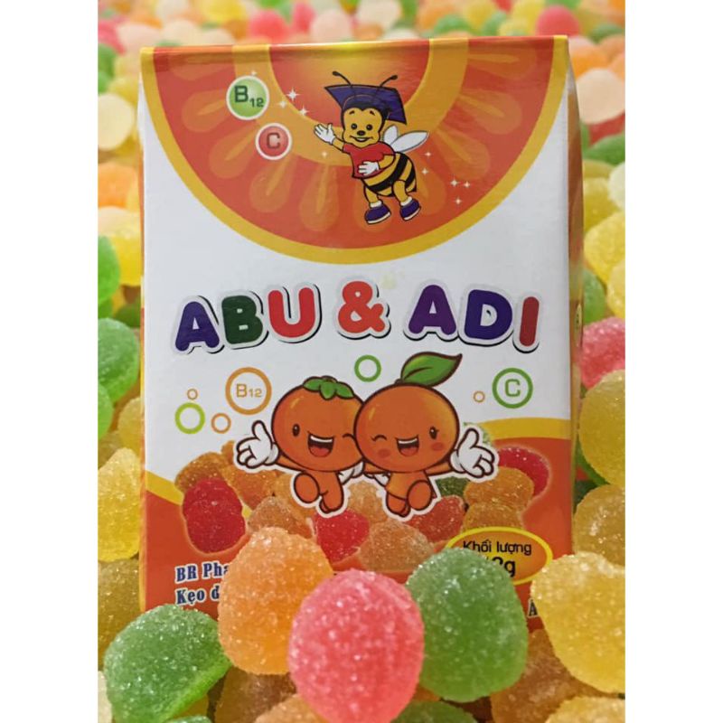 Kẹo Abu &amp; Adi tam giác