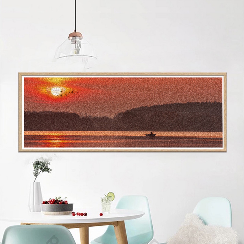 In hình ép gỗ Laminate TRANH PHONG CẢNH - Mẫu 3 (1 Ngang 20x60, 30x90). In ảnh theo yêu cầu
