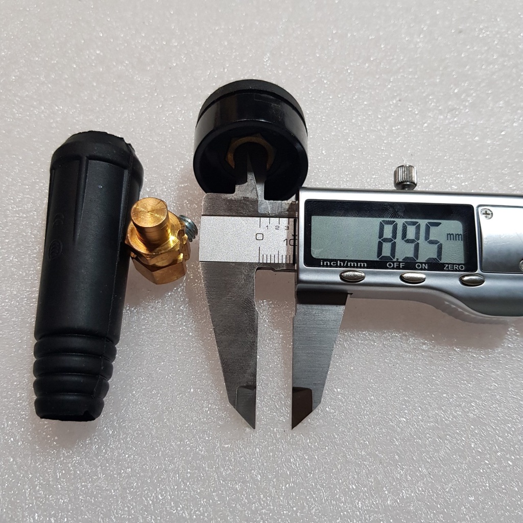 Rắc cắm máy hàn 35-50 và 25-10 // Chuôi cắm máy hàn 35-50 và 25-10