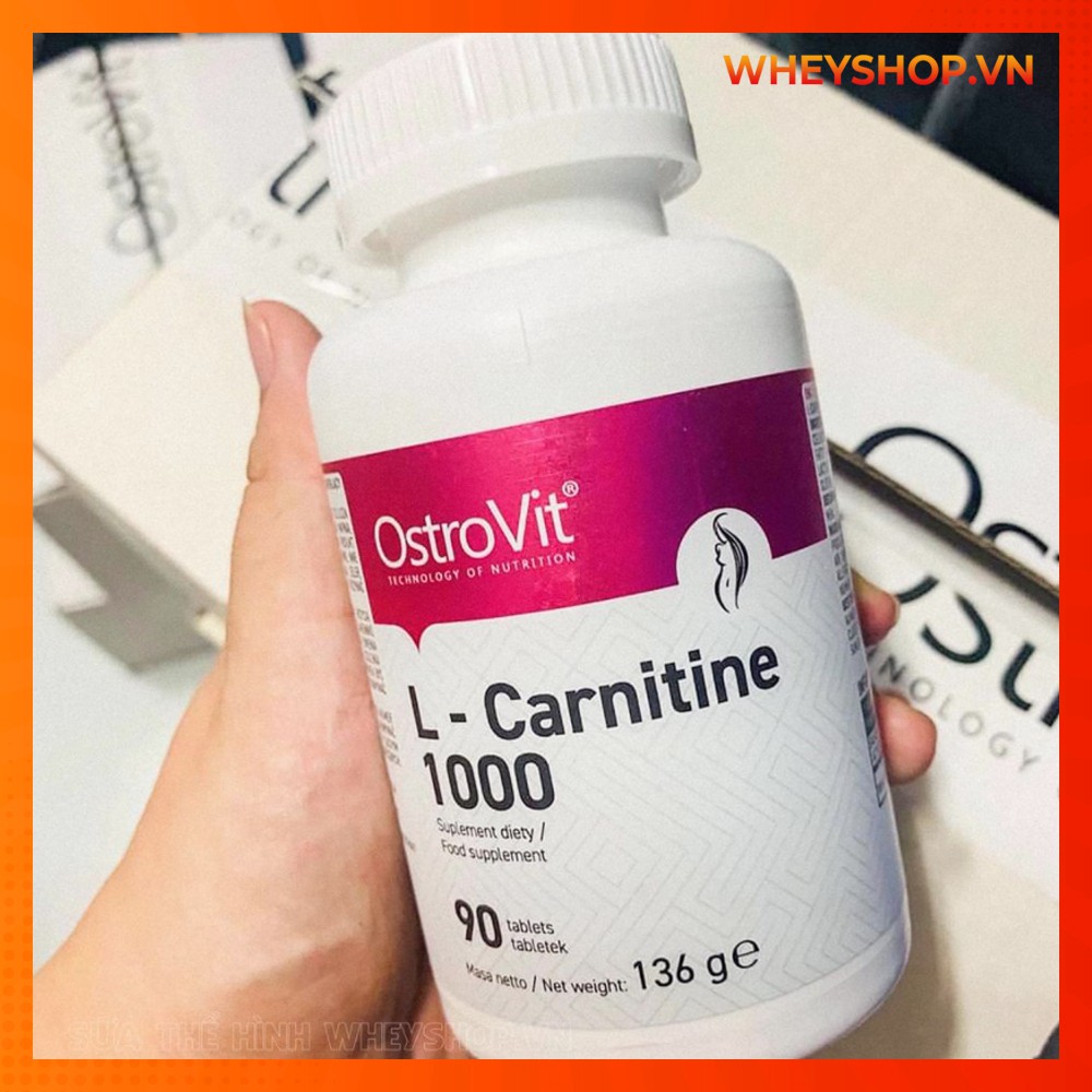 Viên uống hỗ trợ giảm cân OstroVit L-Carnitine 1.000mg