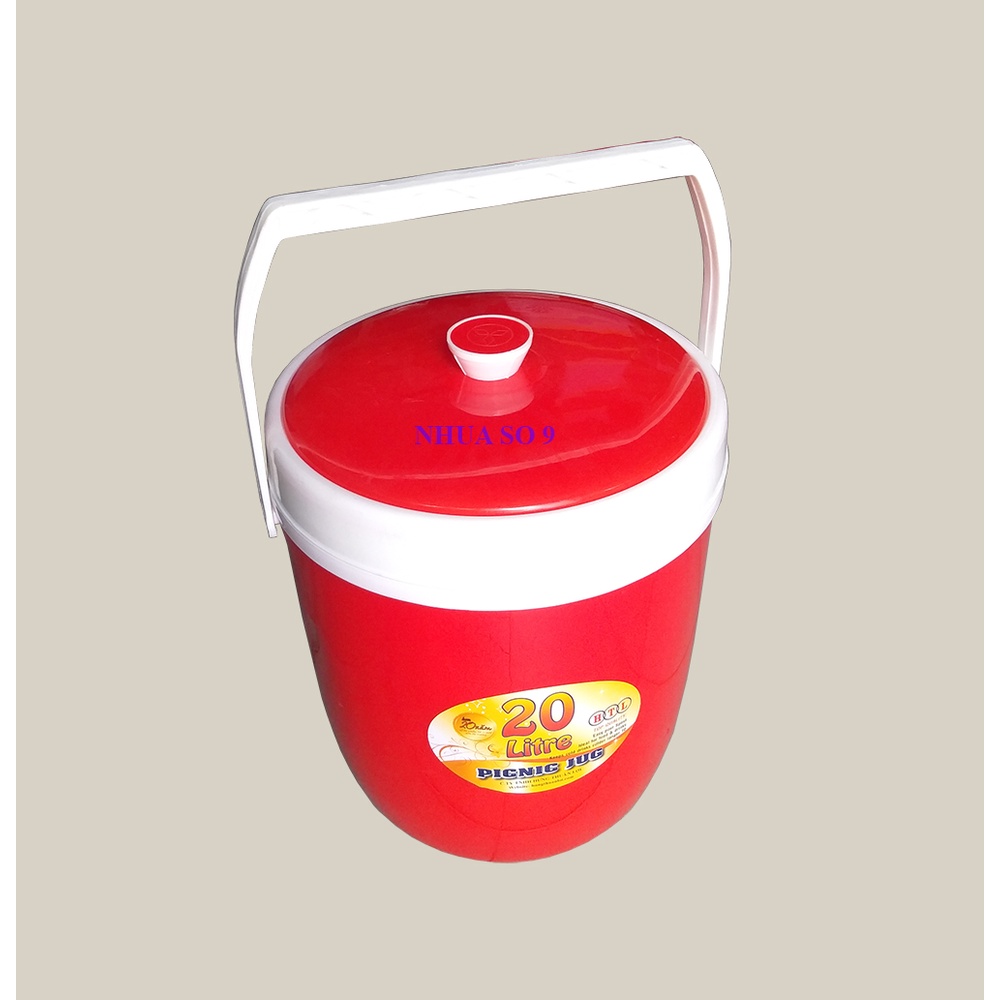 [Giá Sỉ] Bình Đá Tròn, Thùng Đá Tròn Hiệp Thành 16L 18L 20L 26L