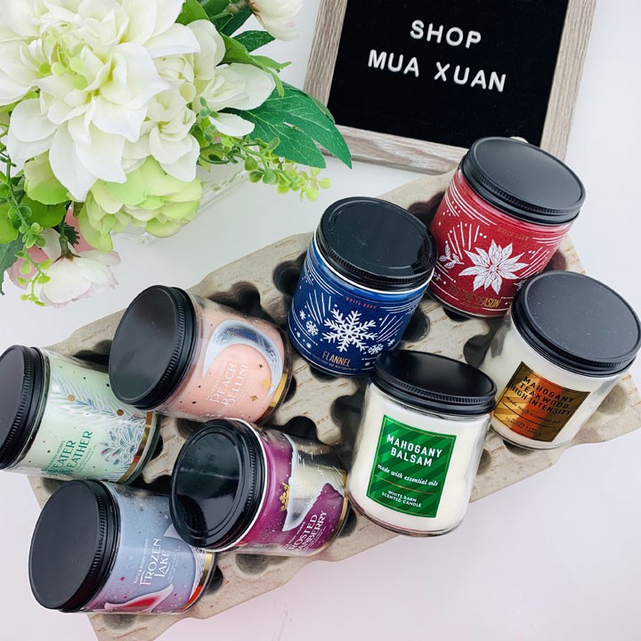 Nến thơm Bath &amp; Body Works nhiều mùi, 198g