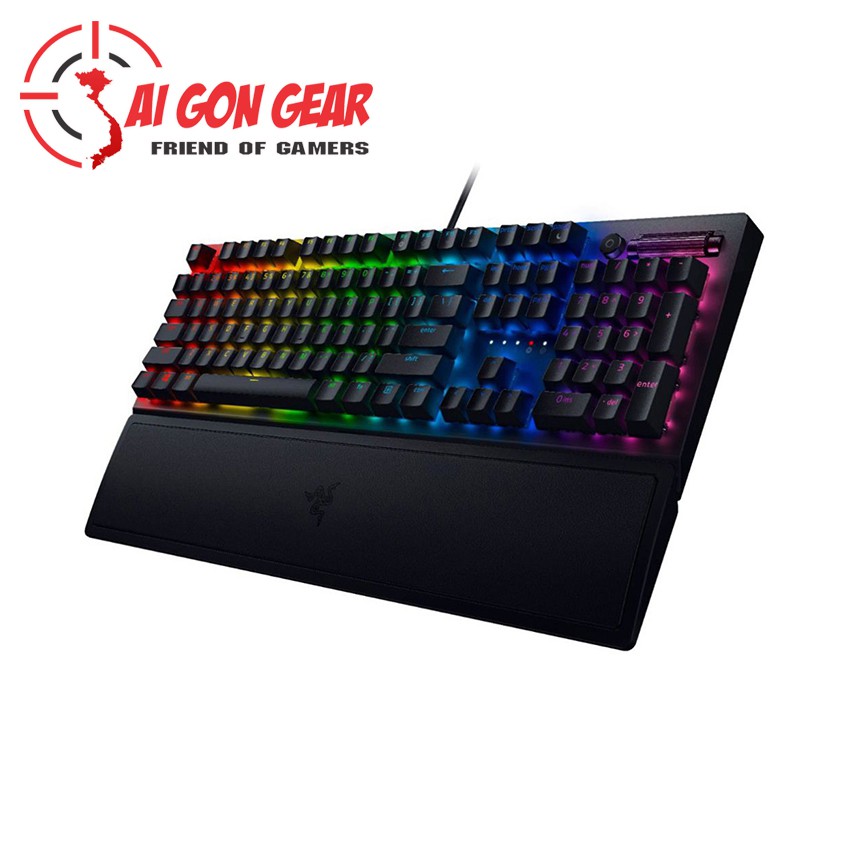 Bàn phím chơi game Razer Blackwidow V3 Green Switch