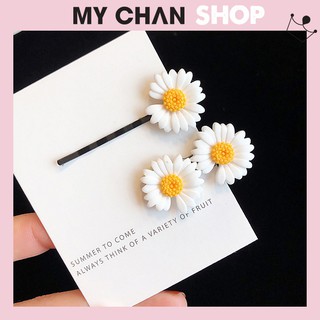 Kẹp tóc hoa cúc phong cách hàn quốc - 251