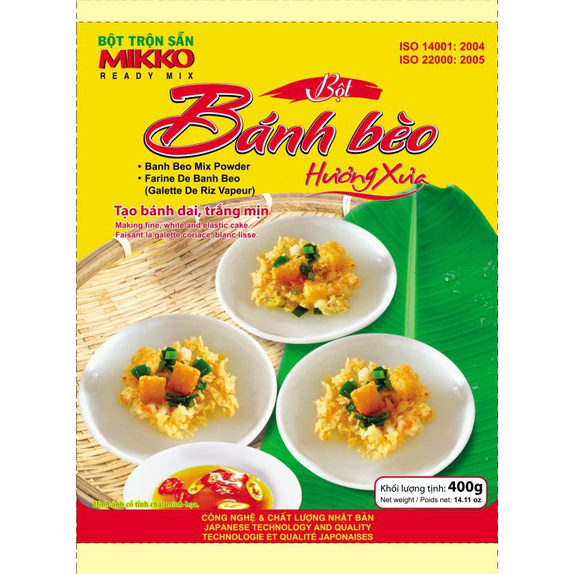 Bột bánh bèo 400gr - MIKKO HƯƠNG XƯA