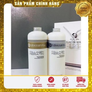 Cặp dầu gội xả COLLAGEN KERATIN EDOCEAN PLUS 1000ml x2
