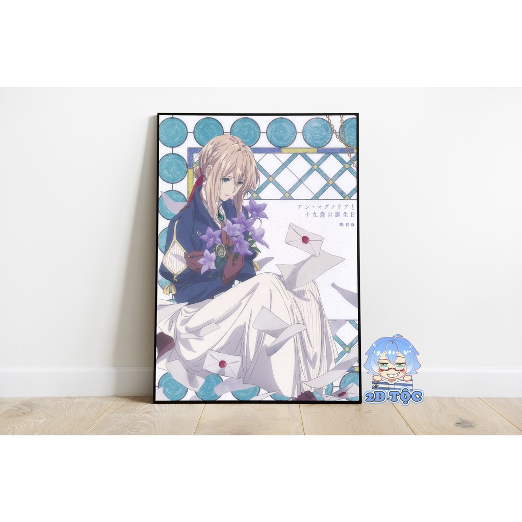 POSTER A3 CHẤT LƯỢNG CHUẨN ANIME VIOLET EVERGARDEN (8) - 2D TỘC SHOP