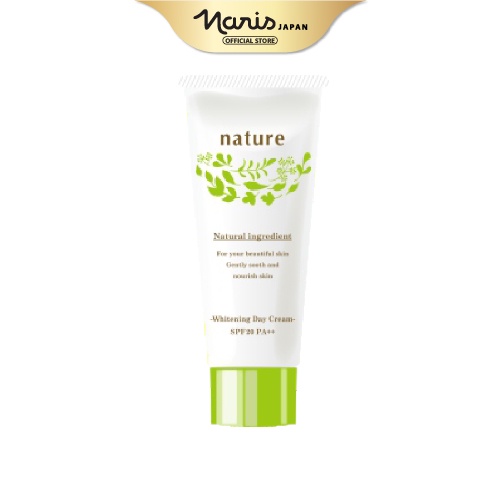 Sữa rửa mặt trắng da Naris Nature Whitening Cleansing Foam 100g của Nhật