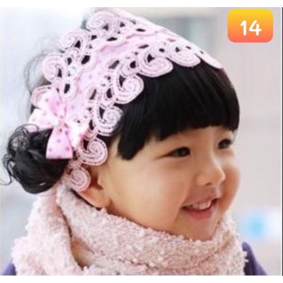 Băng đô tóc giả cho bé (có hình thật)