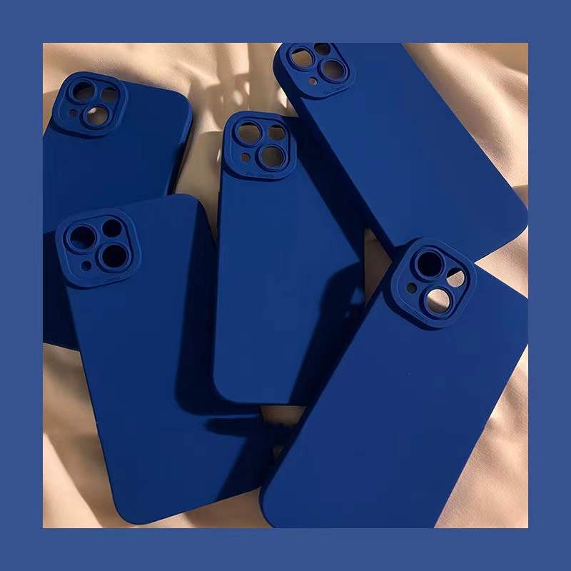 Ốp Điện Thoại Silicon Mềm Màu Kẹo Chống Sốc Cho iPhone 14 13 11 12 Pro Max XS X XR