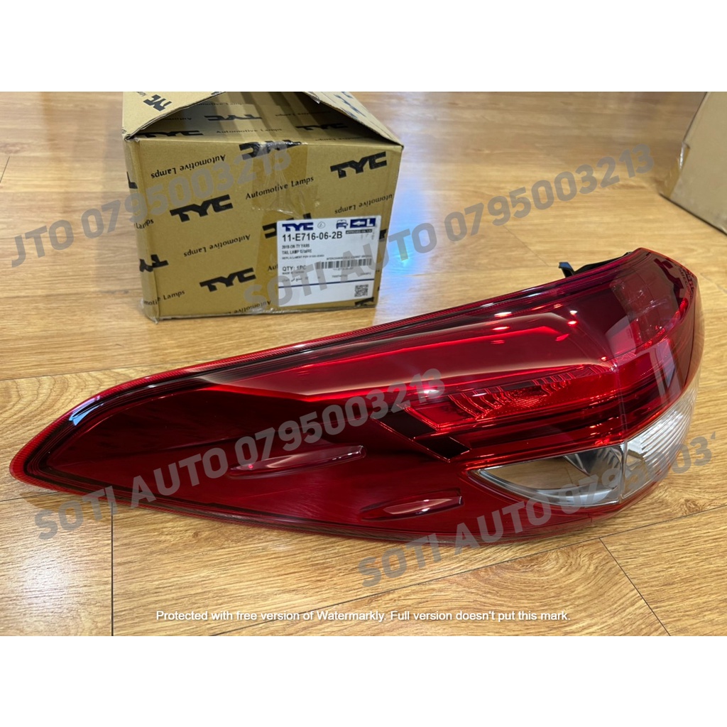 Đèn hậu Toyota Vios có LED