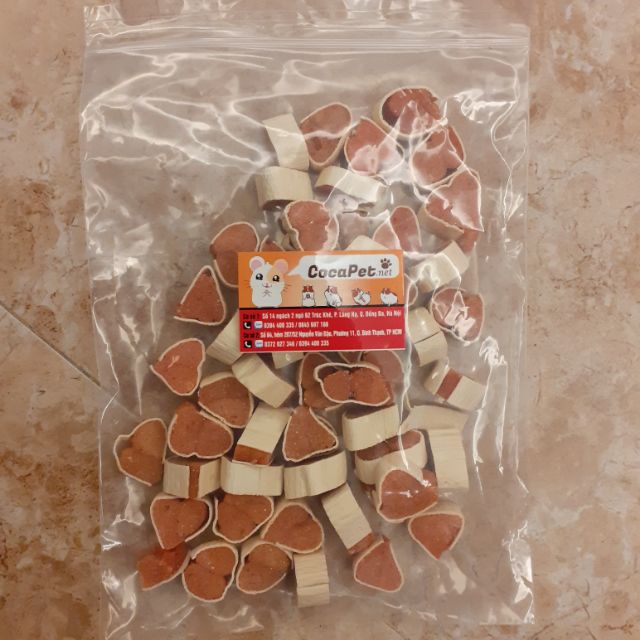 Snack ăn vặt cho hamster: thịt bò 100g