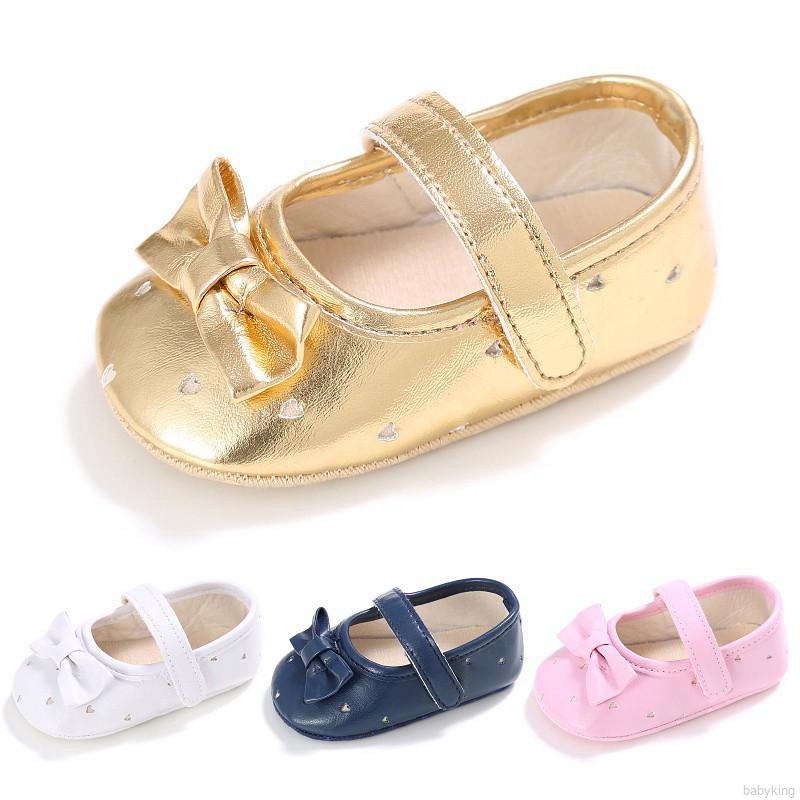 BABYKING Sepatu Prewalker Sol Lembut Anti Slip untuk Bayi Perempuan / Musim Semi | BigBuy360 - bigbuy360.vn