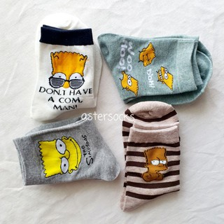 Full set tất cao cổ trung Bart Simpson