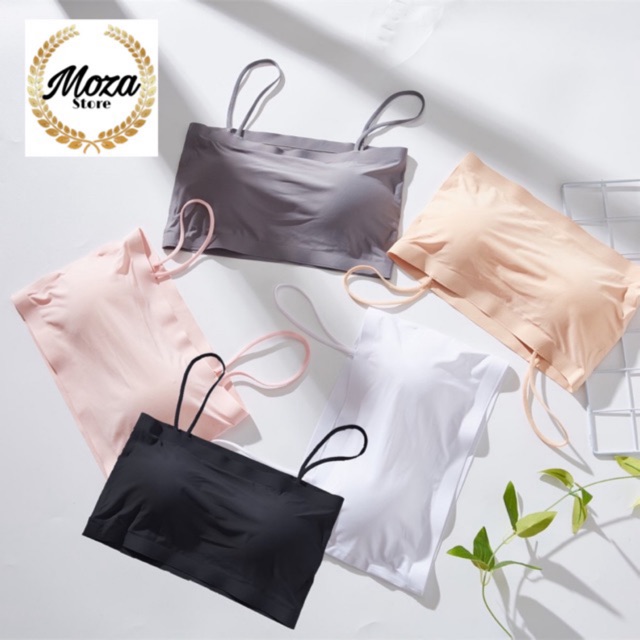 Áo Bra Quây Đúc Su Trơn 2 Dây Mềm Mịn 8881