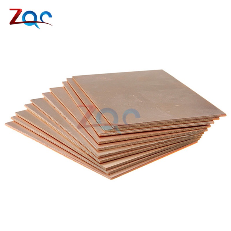 Set 5 tấm đồng Pcb 70x100 X 1.5mm dùng để làm bảng mạch Pcb chất lượng cao
