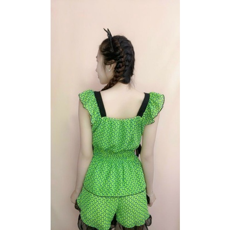 Đồ bộ mặc nhà dễ thương chất vải voan mềm mát cho nữ