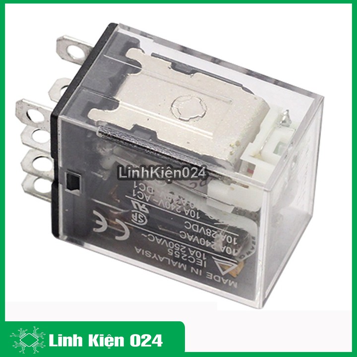 Relay Omron 24V-10A 8 Chân