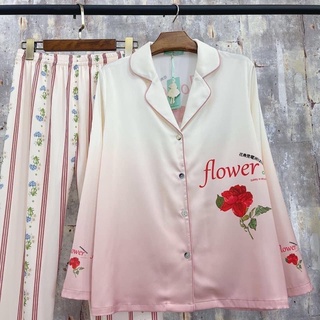 PYJAMA DÀI CÀNH HỒNG CAO CẤP