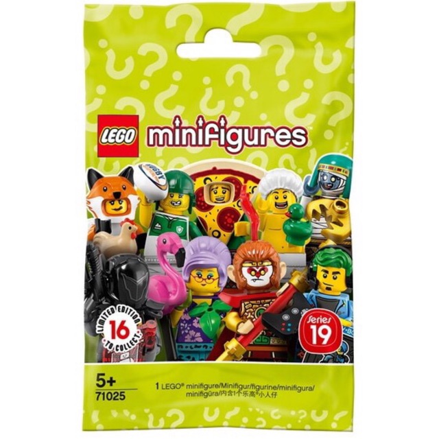 [1 nhân vật] Lego 71025 - Nhân vật Lego Minifigures Series 19