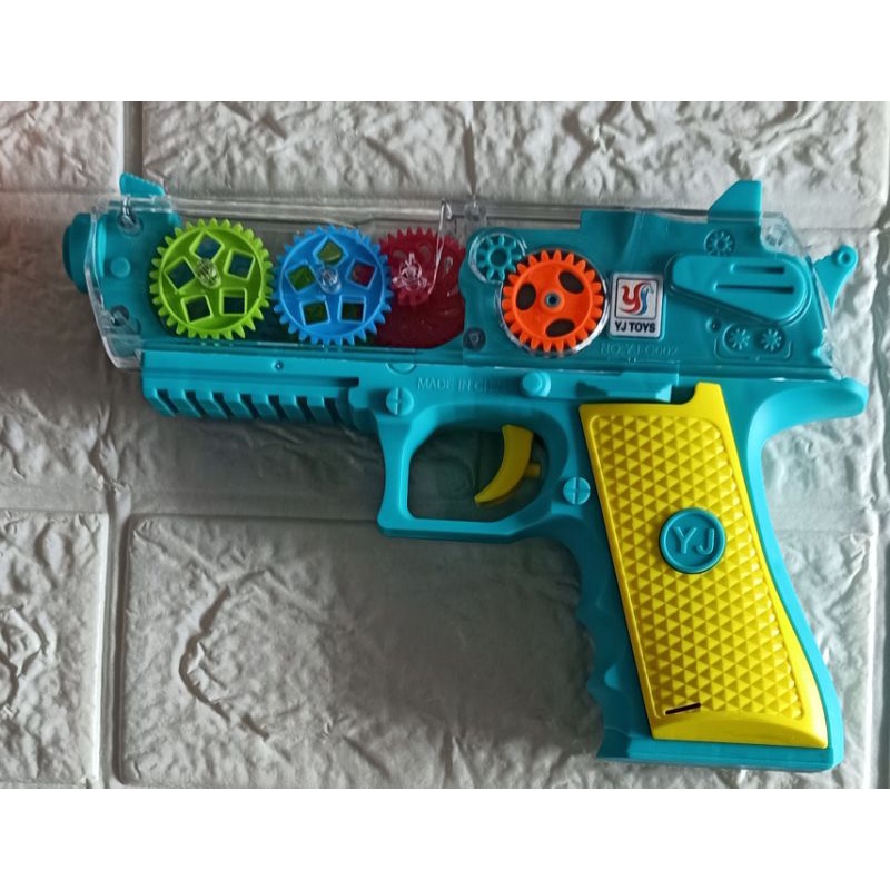 Đồ chơi trẻ em  súng đồ chơi có đèn led và phát nhạc - Tặng kèm 3 pin Â